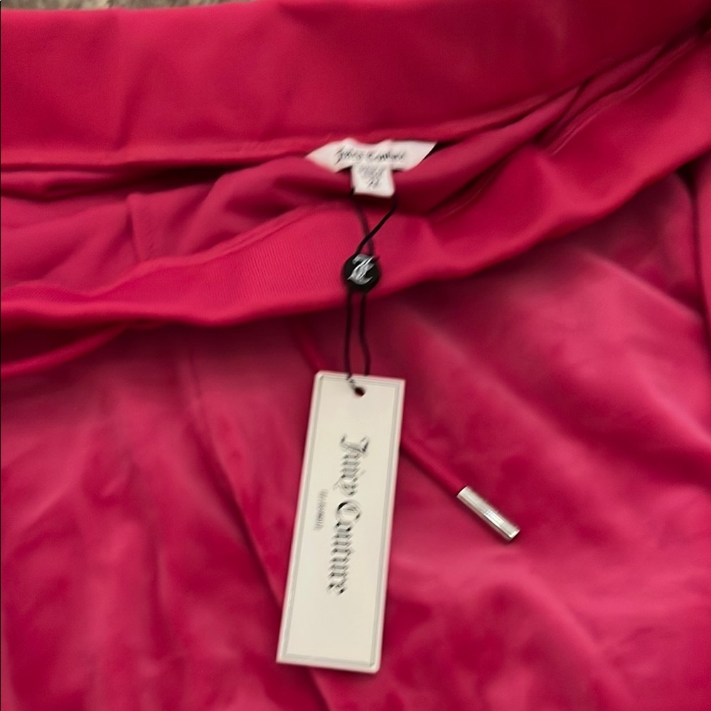 Juicy Couture Fuchsia Velour Trousers - Picture 2 of 5